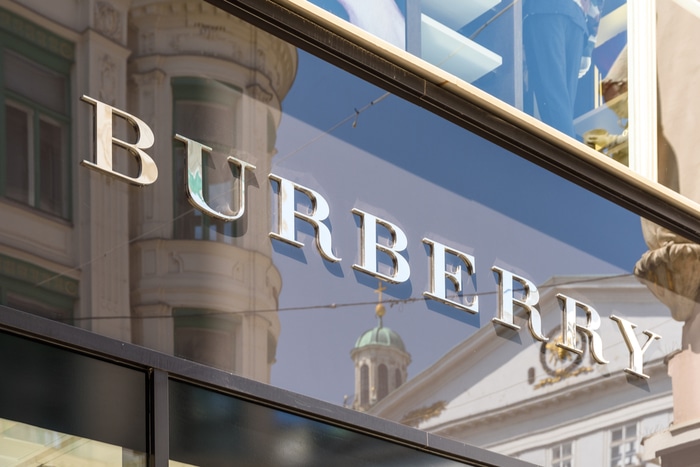 Burberry pretax profits down 62% for first half