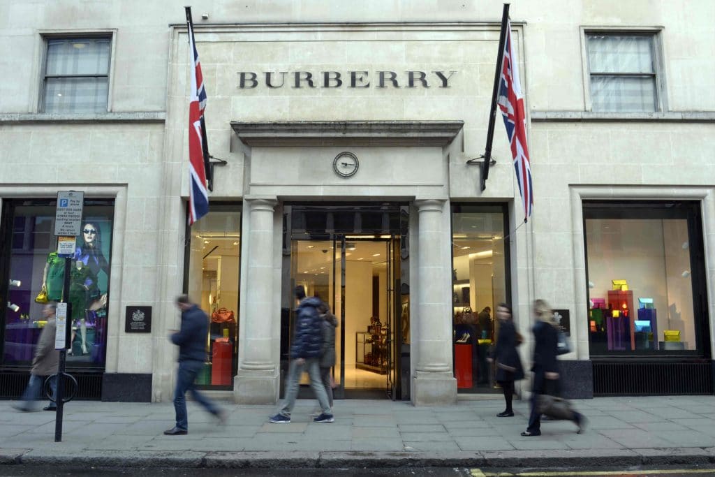 Burberry store closures