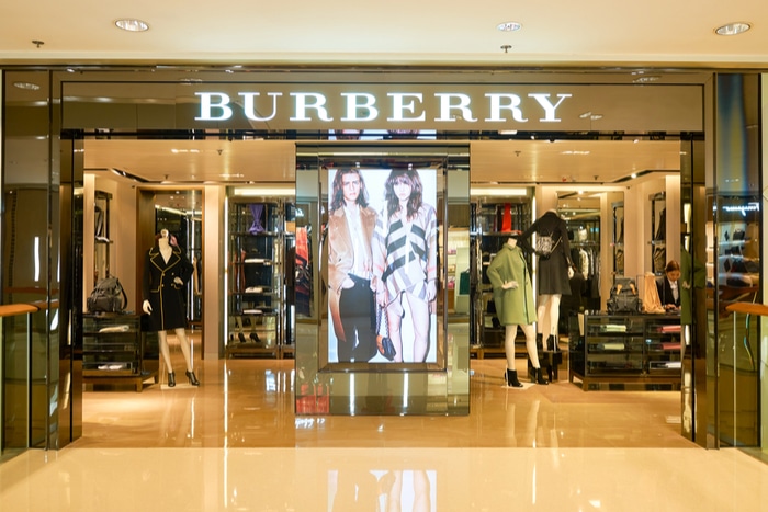 Burberry's first quarter like-for-likes 