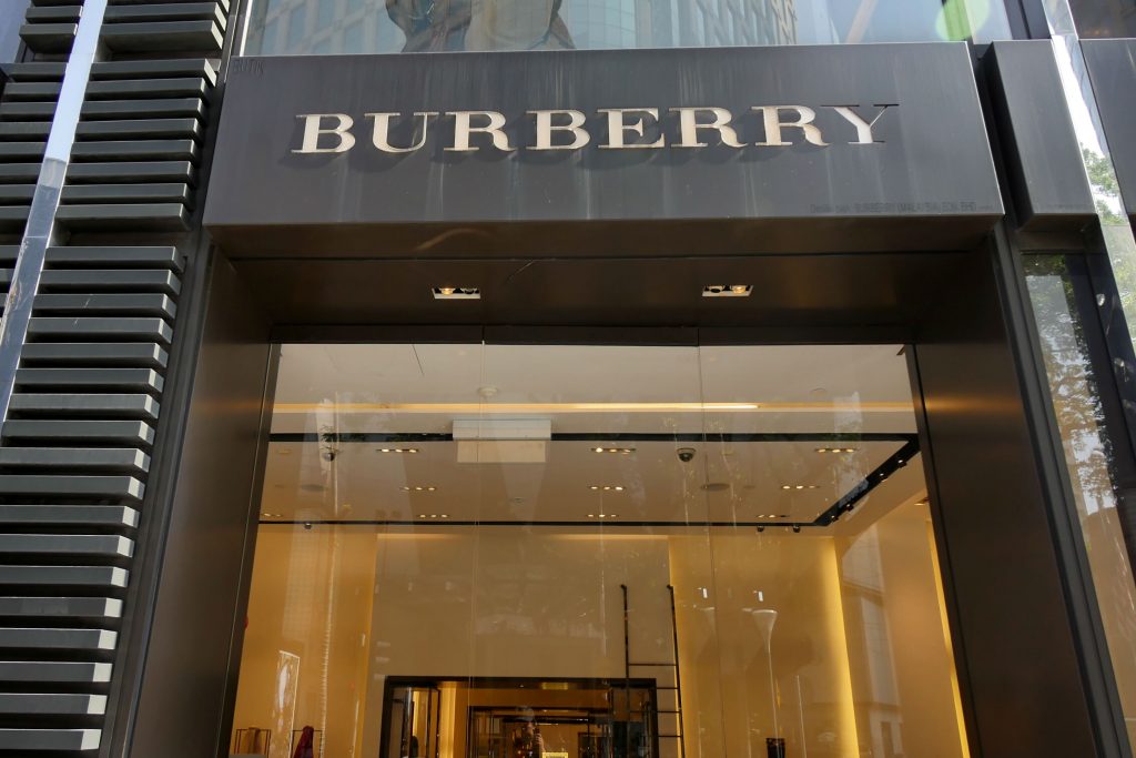 Burberry sales edge up in golden quarter
