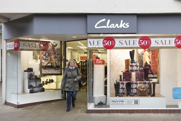 clarks shoes outlet shops london