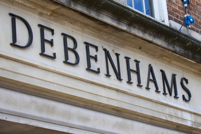 Debenhams store closures