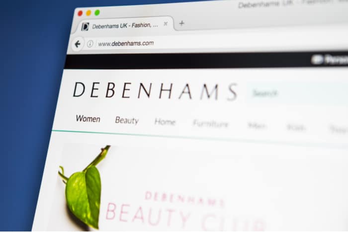 Debenhams profit warning