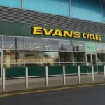 Evans Sycles_shopfront_sport leisure_publicity pic