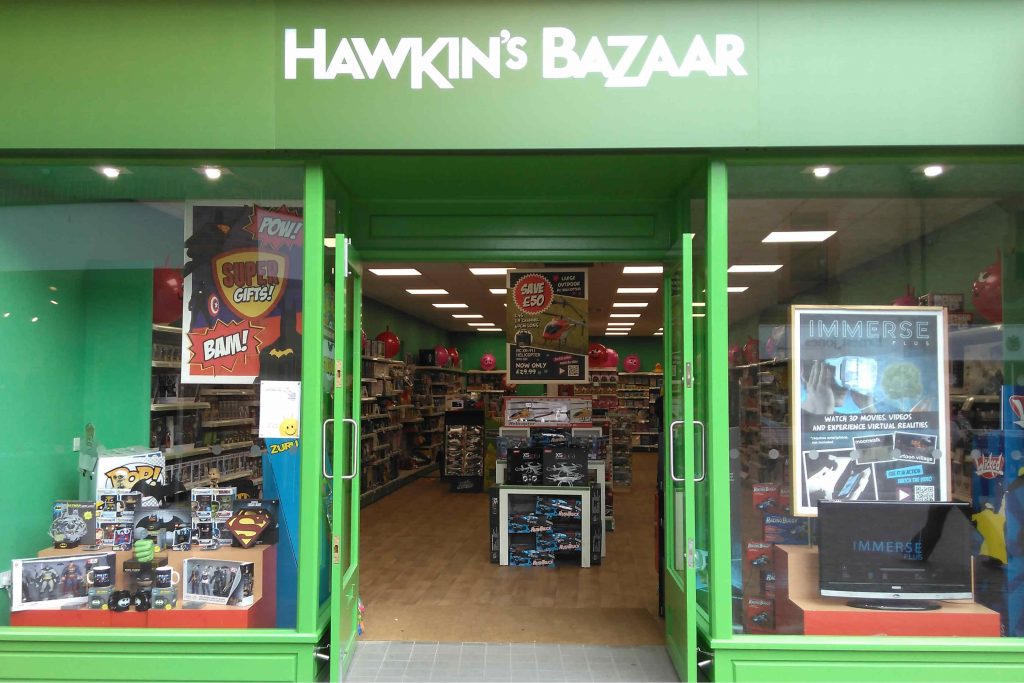 All of Hawkin's Bazaar stores now shut down