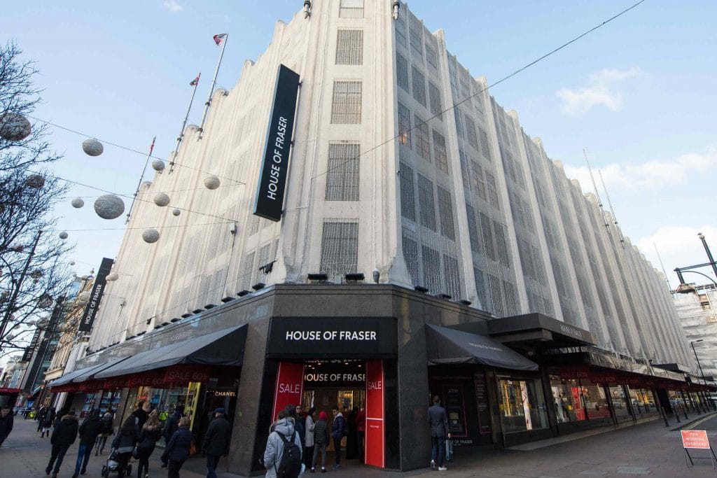 House of Fraser c.banner