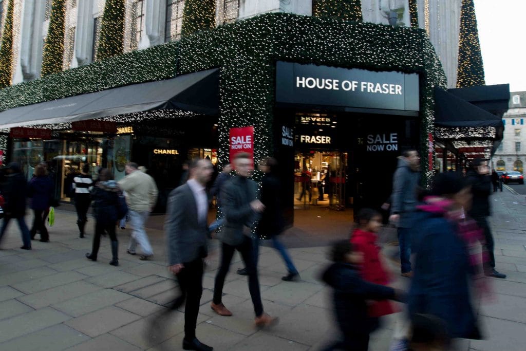 House of Fraser c.banner