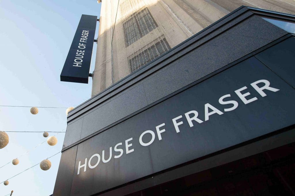 House of Fraser CVA