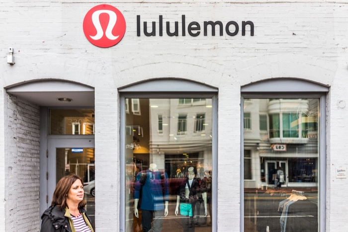 Lululemon's sales and profits have risen over the year