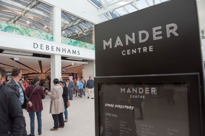 Mike Ashley's Sports Direct picks Wolverhampton's Debenhams in Mander Centre to roll out Frasers, an upmarket House of Fraser concept