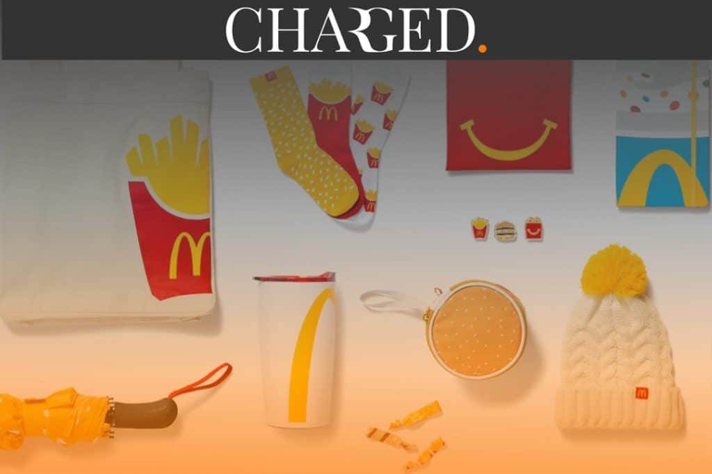 McDonald’s has launched its very own fashion range which it now sells through its very first ecommerce website.