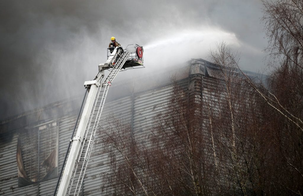Ocado fire