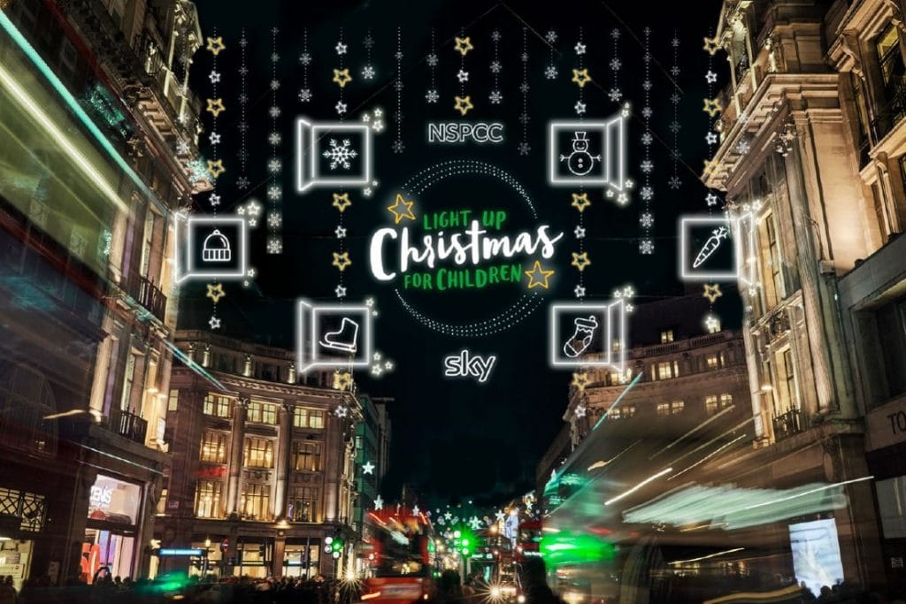 Oxford Street Christmas lights
