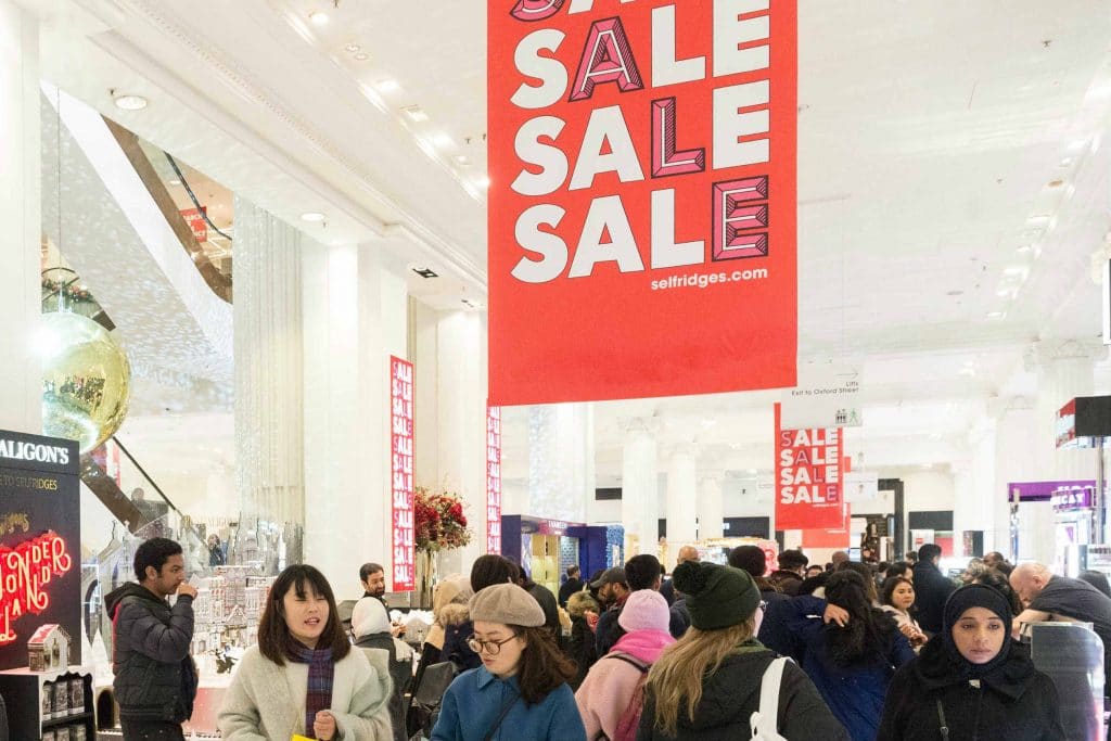 Many retailers resorted to discounting before Christmas