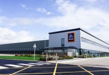 Aldi opens £64m East Midlands distribution centre Sawley Derbyshire