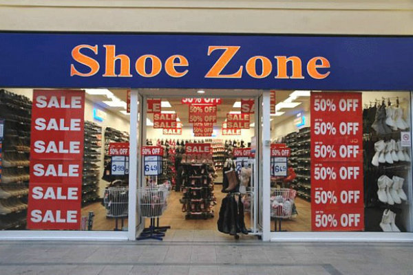 Shoe Zone sales fall despite a step 