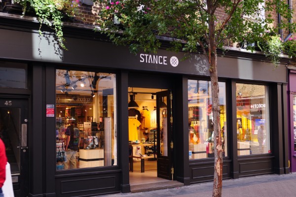 Shaftesbury has announced that sock retailer Stance has opened a flagship on Carnaby Street, West London.