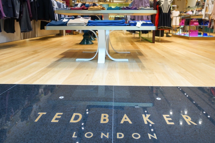 Ted Baker half year