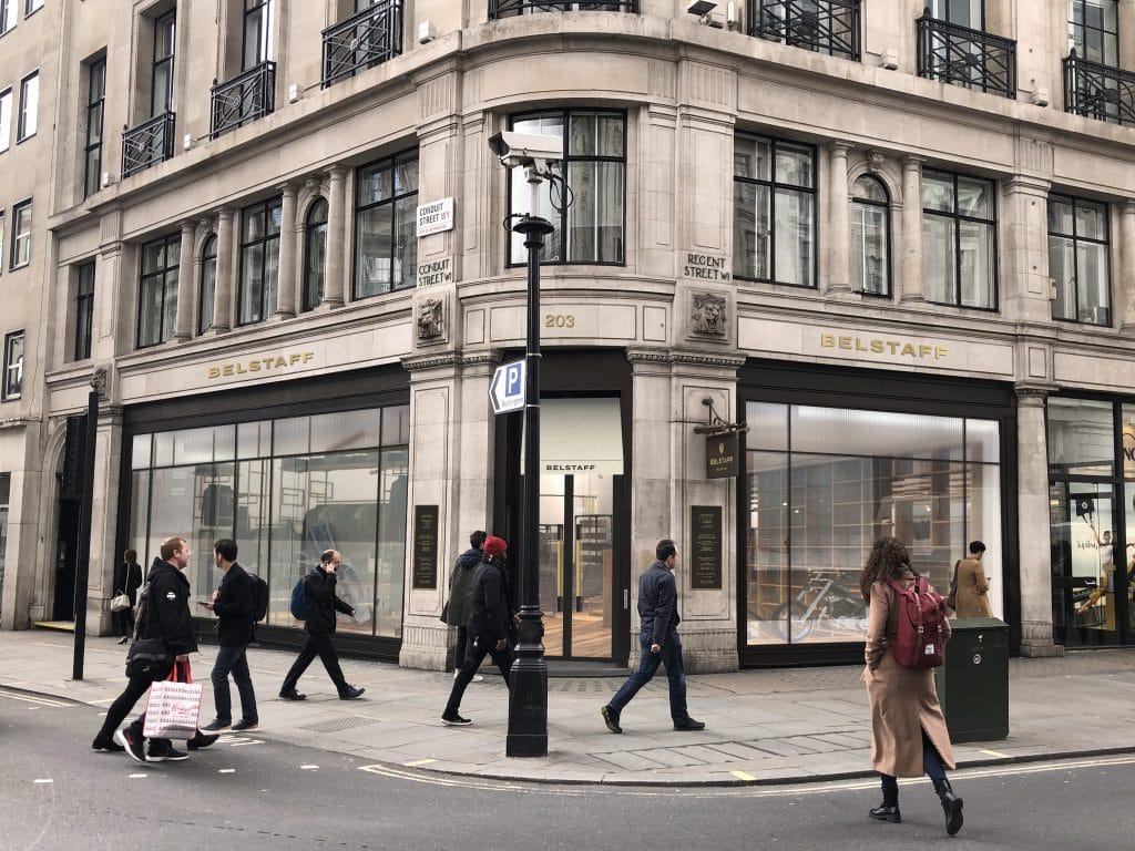 Belstaff flagship expansion