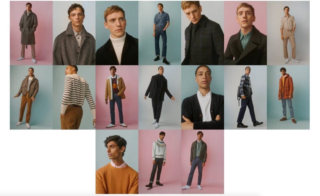 John Lewis investment menswear