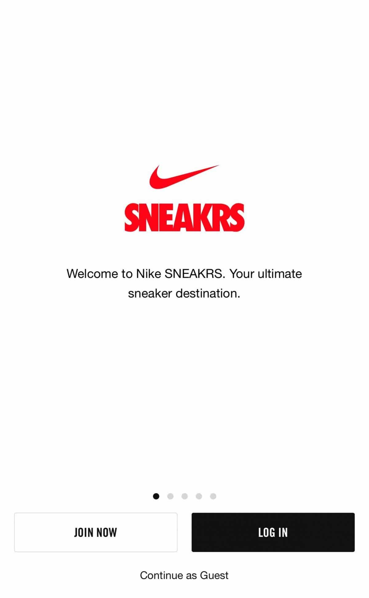 Hands On with Nike's Sneakrs app 