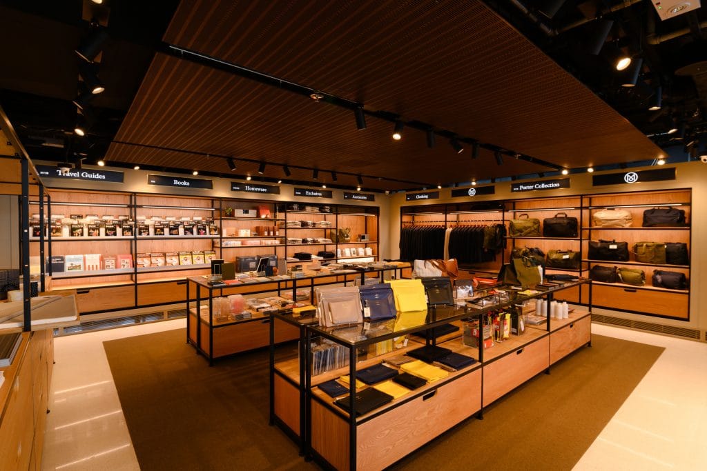 London magazine Monocle open their first retail store at Hong Kong International Airport.