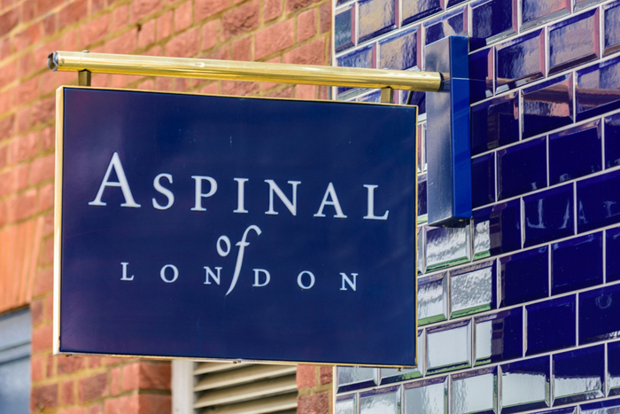 Aspinal of London christmas sales trading update