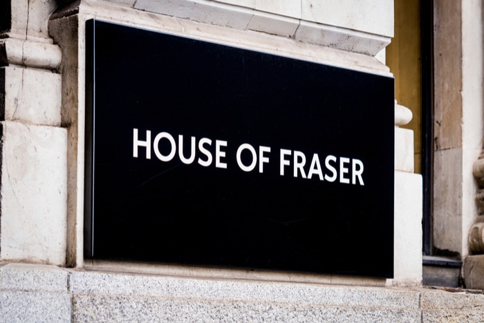 House of Fraser warehouse