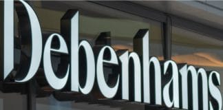 Debenhams shares