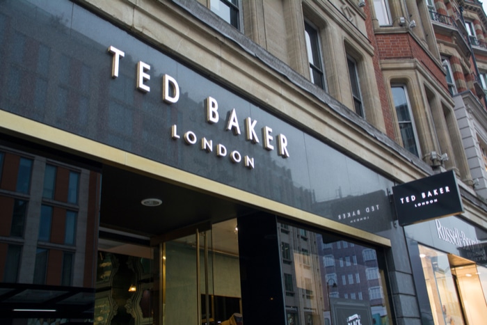 Ted Baker shares