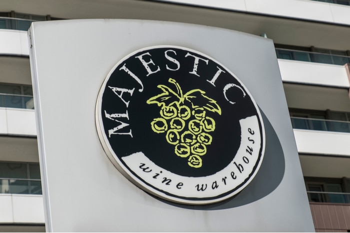 Majestic Wine spirits