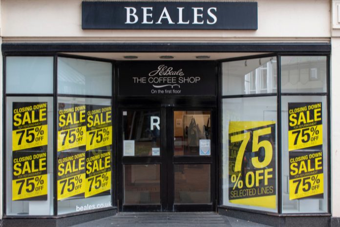 Beales cuts 32 head office roles as part of administration